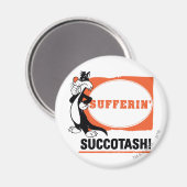 SYLVESTER™ Sufferin' Succotash! Magnet (Vorderseite/Rückseite)