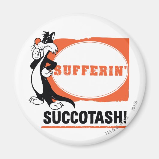 SYLVESTER™ Sufferin' Succotash! Magnet (Vorne)
