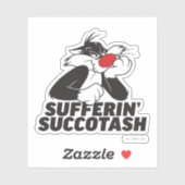 SYLVESTER™ "Sufferin' Succotash" Sulfit Aufkleber (Blatt)