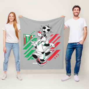 SYLVESTER™ Team Italien Fußball-Grafik Fleecedecke