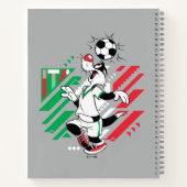 SYLVESTER™ Team Italien Fußball Grafik Notizblock (Rückseite)