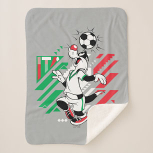 SYLVESTER™ Team Italien Fußball-Grafik Sherpadecke
