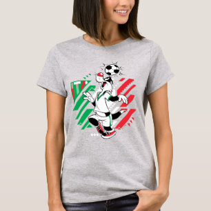 SYLVESTER™ Team Italien Fußball-Grafik T-Shirt