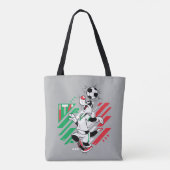 SYLVESTER™ Team Italien Fußball-Grafik Tasche (Rückseite)