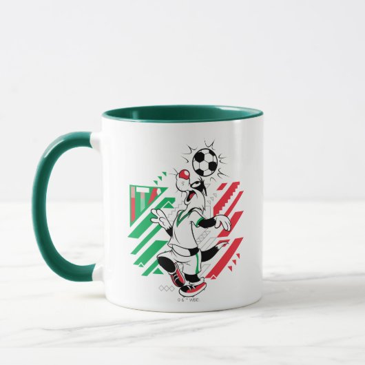 SYLVESTER™ Team Italien Fußball-Grafik Tasse (Links)