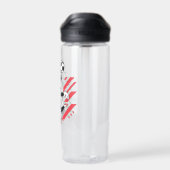 SYLVESTER™ Team Italien Fußball-Grafik Trinkflasche (Rückseite)