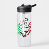 SYLVESTER™ Team Italien Fußball-Grafik Trinkflasche (Links)