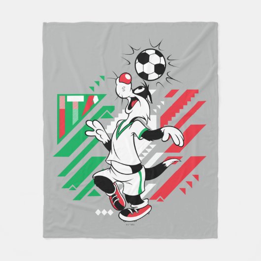 SYLVESTER™ Team Italy Soccer Graphic Fleecedecke (Vorderseite)