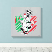 SYLVESTER™ Team Italy Soccer Graphic Leinwanddruck (Insitu (Holzboden))