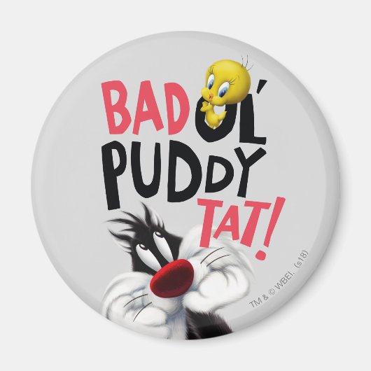 SYLVESTER™ & TWEETY™ - Bad Ol'Puddy-Tat Magnet (Vorne)