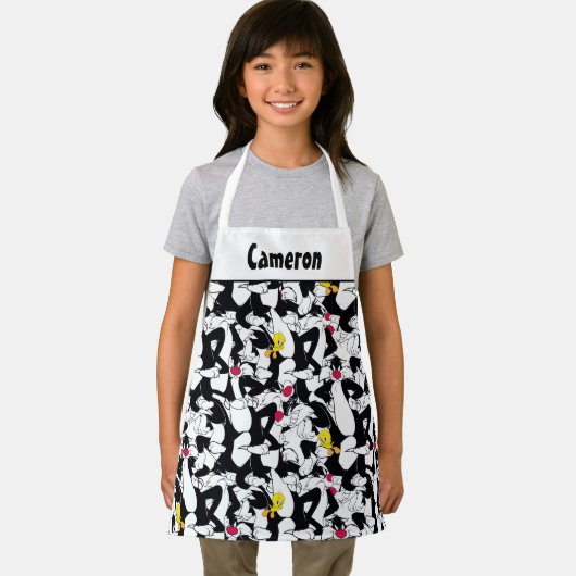 SYLVESTER™- & TWEETY™-Muster Schürze (Insitu)