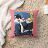 SYLVESTER™ & TWEETY™ "We'll Play Sandwich" Kissen (Decke)