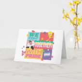 SYLVESTER™ & TWEETY™| Wir kämpfen mit Stolz Karte (Gelbe Blume)