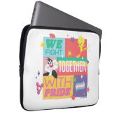 SYLVESTER™ & TWEETY™| Wir kämpfen mit Stolz Laptopschutzhülle (Vorne Rechts)