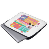 SYLVESTER™ & TWEETY™| Wir kämpfen mit Stolz Laptopschutzhülle (Vorne Knopf)