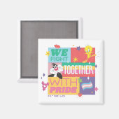 SYLVESTER™ & TWEETY™| Wir kämpfen mit Stolz Magnet (Vorderseite/Rückseite)