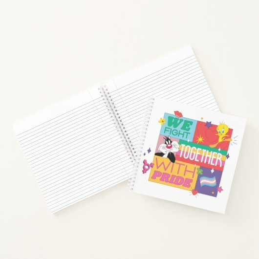 SYLVESTER™ & TWEETY™| Wir kämpfen mit Stolz Notizblock (Innenseite)