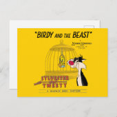 SYLVESTER™ & TWEEY™ | Birdy and Beast Postkarte (Vorne/Hinten)