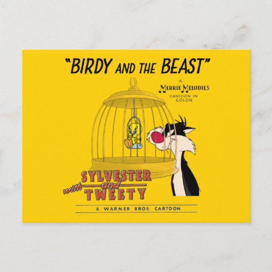 SYLVESTER™ & TWEEY™ | Birdy and Beast Postkarte (Vorderseite)