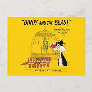 SYLVESTER™ & TWEEY™   Birdy and Beast Postkarte