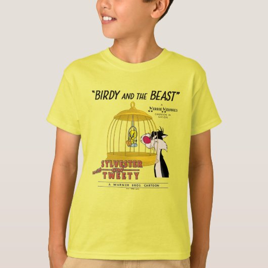 SYLVESTER™ & TWEEY™ | Birdy and Beast T-Shirt (Vorderseite)