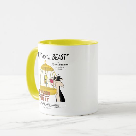 SYLVESTER™ & TWEEY™ | Birdy and Beast Tasse (Vorderseite Links)