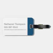 SYLVESTER™- Unartig? Moi? Gepäckanhänger (Rückseite horizontal)