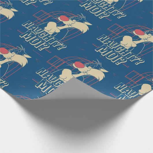 SYLVESTER™ - unartig? Moi? Geschenkpapier (Ecke)