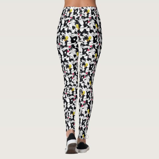 SYLVESTER™- UND TWEETY™-Muster Leggings (Rückseite)