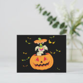 SYLVESTER™ Verstecken in einem Jack-o-Lantern Einladungspostkarte (Stehend Vorderseite)
