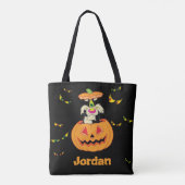 SYLVESTER™ Verstecken in einem Jack-o-Lantern Tasche (Rückseite)
