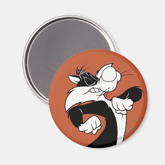 SYLVESTER™ Walking Magnet (Vorderseite/Rückseite)