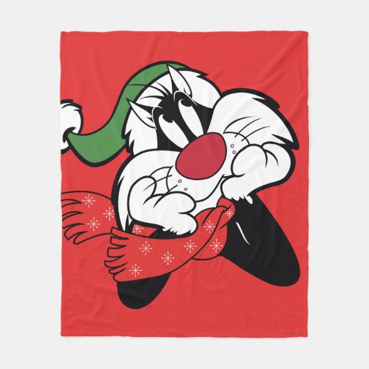 SYLVESTER™ Weihnachtsgedanken Fleecedecke (Vorderseite)