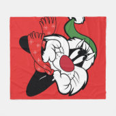 SYLVESTER™ Weihnachtsgedanken Fleecedecke (Vorderseite (Horizontal))