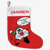 SYLVESTER™ Weihnachtsgedanken Kleiner Weihnachtsstrumpf (Vorderseite)