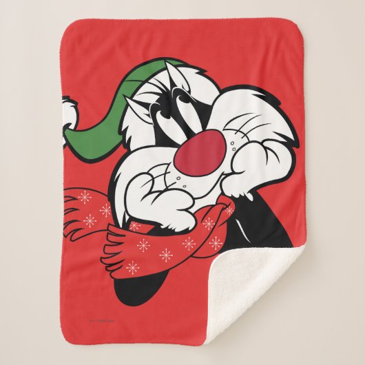 SYLVESTER™ Weihnachtsgedanken Sherpadecke (Vorderseite)