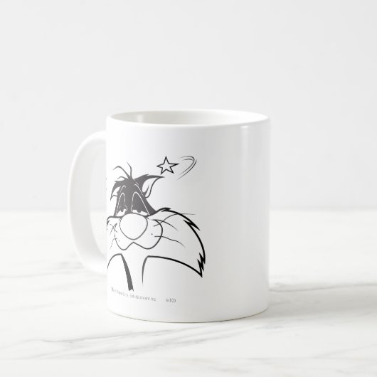 SYLVESTER™ Wundkopf Kaffeetasse (Vorderseite Links)