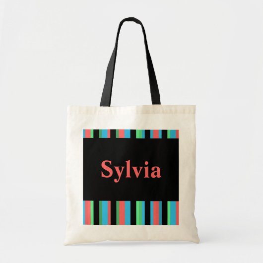 Sylvia Hübsch Strippenbeutel Tragetasche (Vorne)