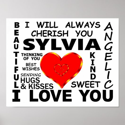 Sylvia I Liebe You Poster (Vorne)