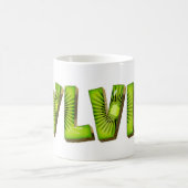 Sylvia Name Kiwi Style Tasse Teetasse Kaffeetasse (Mittel)