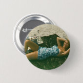 Sylvia plath Knopf Button (Vorne & Hinten)