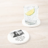 Sylvia Plath Quote Getränkeuntersetzer (Seite)