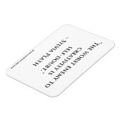 Sylvia Plath Quote Magnet (Linke Seite)