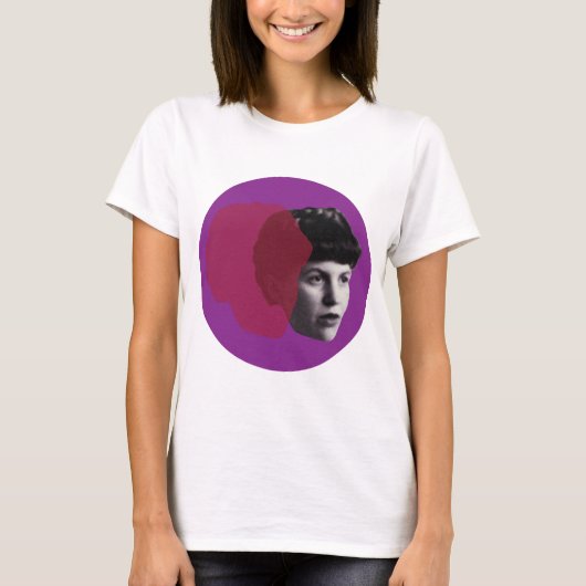 Sylvia Plath T-Shirt (Vorderseite)