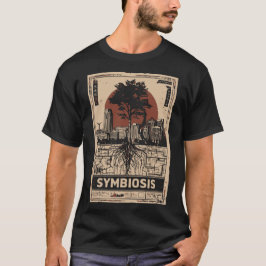SYMBIOSIS Natur Städteplaner | Retro T-Shirt
