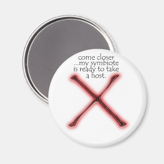 Symbiote Pouch Magnet (Vorderseite/Rückseite)