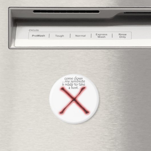 Symbiote Pouch Magnet (In Situ (Geschirrspüler))