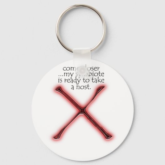 Symbiote Pouch Schlüsselanhänger (Vorderseite)