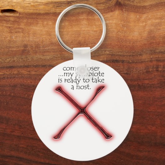 Symbiote Pouch Schlüsselanhänger (Vorderseite)