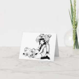 Symbiotic Friends Note Card Karte